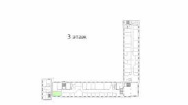 Аренда офиса 31.5 кв.метров, 3 этаж-99. План объекта