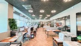Аренда офиса 280 кв.м., 9 этаж, отличный ремонт-98. Фото объекта
