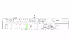 Аренда офиса 24 кв.метров, 4 этаж-99. План объекта