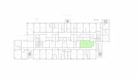 Аренда офиса 13.2 кв.метров, 4 этаж-99. План объекта