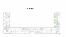 Аренда офиса 71.9 кв.метров, 5 этаж-99. План объекта