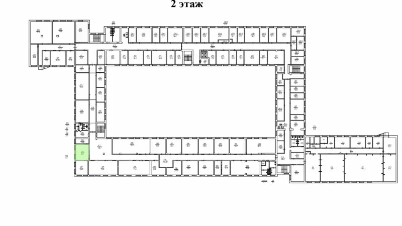 От собственника 34-50 метров кабинеты-99. План объекта
