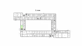 Аренда офиса 52.5 кв.метров, 2 этаж-99. План объекта