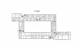 Аренда офиса 52.5 кв.метров, 2 этаж-99. План объекта