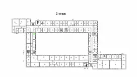 Аренда офиса 8.9 кв.метров, 2 этаж-99. План объекта