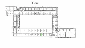 Аренда офиса 15.6 кв.метров, 2 этаж-99. План объекта