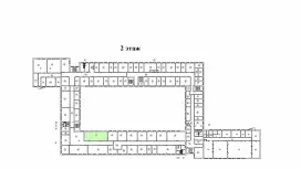 Аренда офиса 85.6 кв.метров, 12 этаж-99. План объекта