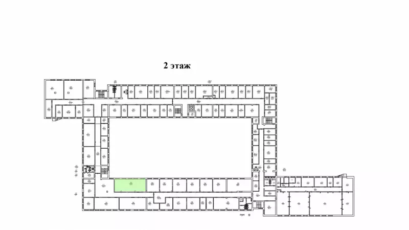 Аренда офиса 85.6 кв.метров, 12 этаж-99. План объекта