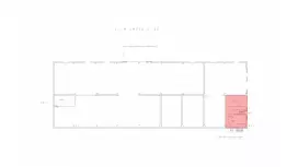 Аренда склада 57.2 кв.метров, 2 этаж-99. План объекта