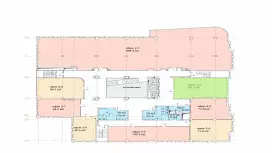Продажа офиса 93.1 кв.метров, 2 этаж-99. План объекта