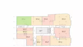 Продажа офиса 134.1 кв.метров, 3 этаж-99. План объекта