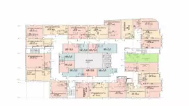 Продажа офиса 50.8 кв.метров, 5 этаж-99. План объекта