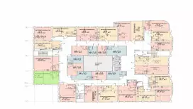 Продажа офиса 53.3 кв.метров, 5 этаж-99. План объекта