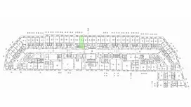 Аренда офиса 30.7 кв.метров, 3 этаж-99. План объекта