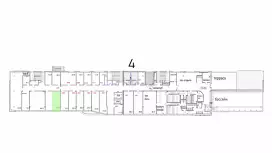 Аренда офиса 44 кв.метров, 4 этаж-99. План объекта
