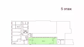 Аренда офиса 731 кв.метров, 5 этаж-99. План объекта
