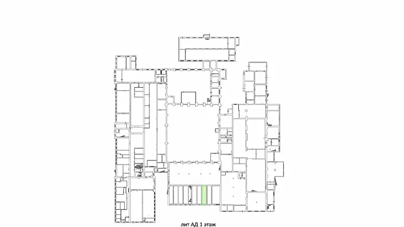 Аренда склада 48.7 кв.метров, 1 этаж-99. План объекта