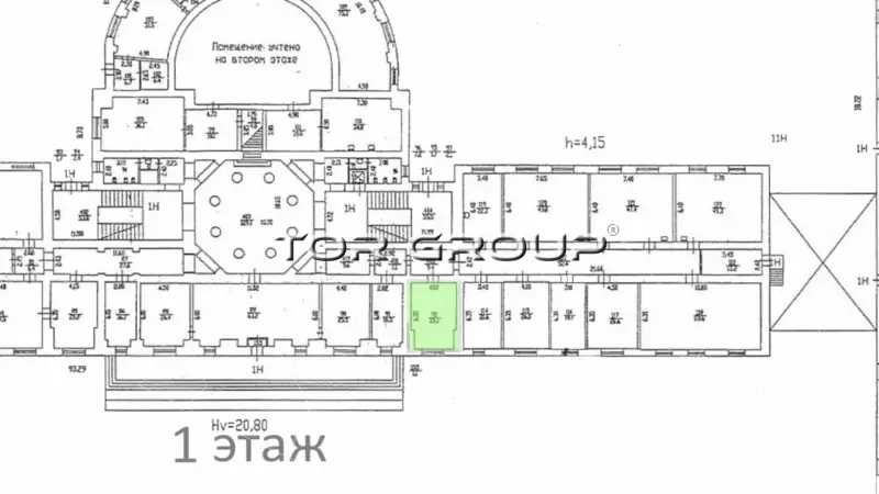 от 20 до 500 метров под офисы, мастерские, склады-99. План объекта