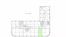 Аренда офиса 75.5 кв.метров, 2 этаж-99. План объекта