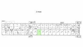 Аренда офиса 50 кв.метров, 2 этаж-99. План объекта
