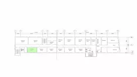 Аренда офиса 22 кв.метров, 2 этаж-99. План объекта