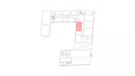 Аренда офиса 34.2 кв.метров, 1 этаж-99. План объекта
