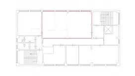 Аренда офиса 62 кв.метров, 4 этаж-99. План объекта