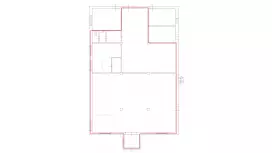 Аренда склада 280.6 кв.метров, 1 этаж-99. План объекта