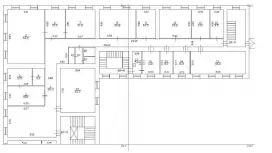 Аренда офиса в центре 148,5 м2-99. План объекта