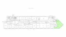 Аренда офиса 100.5 кв.метров, 6 этаж-99. План объекта