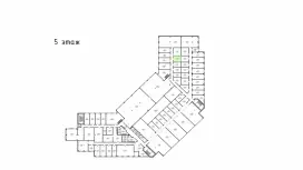 Аренда офиса 15 кв.метров, 5 этаж-99. План объекта