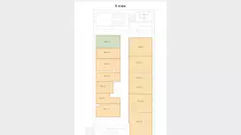 Аренда офиса 26.6 кв.метров, 5 этаж-99. План объекта