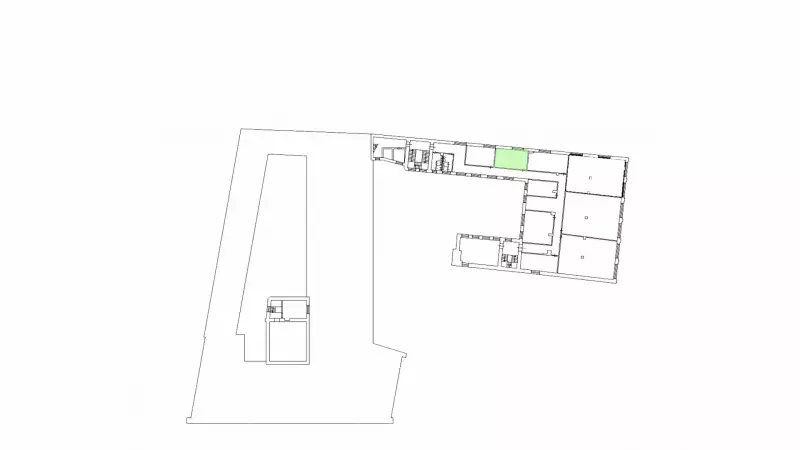 Аренда офиса 31.3 кв.метров, 6 этаж-99. План объекта