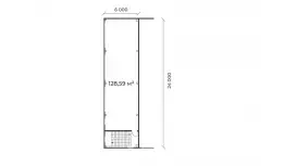 Продажа производственного здания 1320 кв.м-99. План объекта