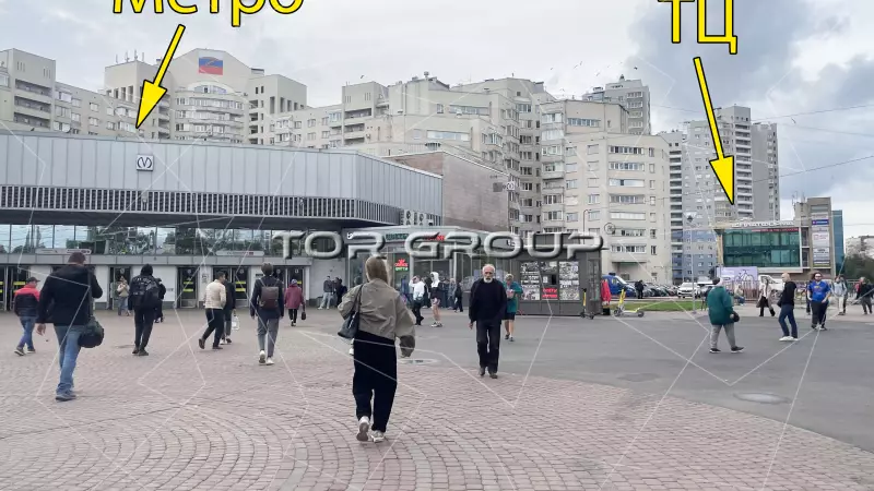 Отдел в ТЦ  2 этаж, м.Академическая-98. Фото объекта