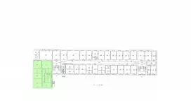 Аренда офиса 199,7 м&sup2; у метро Чкаловская-99. План объекта