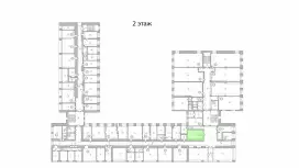 Аренда офиса 69.9 кв.метров, 2 этаж-99. План объекта