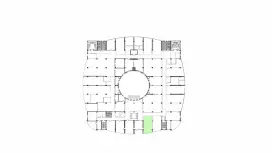 Аренда офиса 64 кв.метров, 5 этаж-99. План объекта
