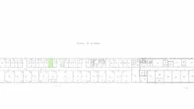 Аренда офиса 18 кв.метров, 2 этаж-99. План объекта