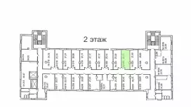 Офис 27,5 м2 от собственника-99. План объекта