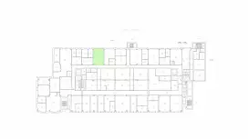 Продажа офиса 53.2 кв.метров, 3 этаж-99. План объекта