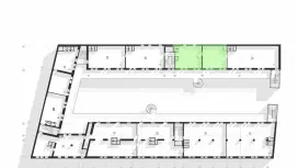 Аренда торгового помещения 143 кв.метров, 2 этаж-99. План объекта