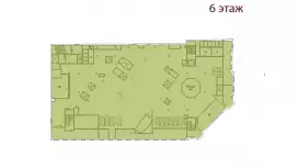 Аренда офиса 4358.7 кв.метров, 4 этаж-99. План объекта