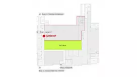 Аренда торгового помещения 252.3 кв.метров, 1 этаж-99. План объекта