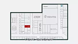 Отличное помещение в проходном месте-99. План объекта