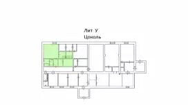 Аренда офиса 66.3 кв.метров, Цоколь этаж-99. План объекта