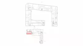 Аренда склада 103.7 кв.метров, 2 этаж-99. План объекта