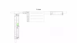 Аренда склада 86 кв.метров, 2 этаж-99. План объекта