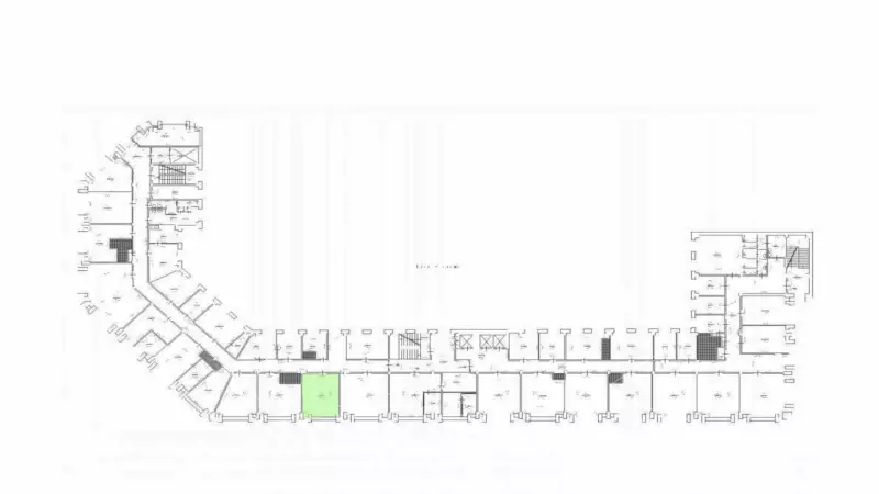 Аренда офиса 35.6 кв.метров, 6 этаж-99. План объекта