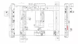 Аренда офиса 77 кв.метров, 2 этаж-99. План объекта